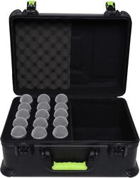 Flightcase for microphone Gator MIC CASE 15 - Case for 15 Microphones