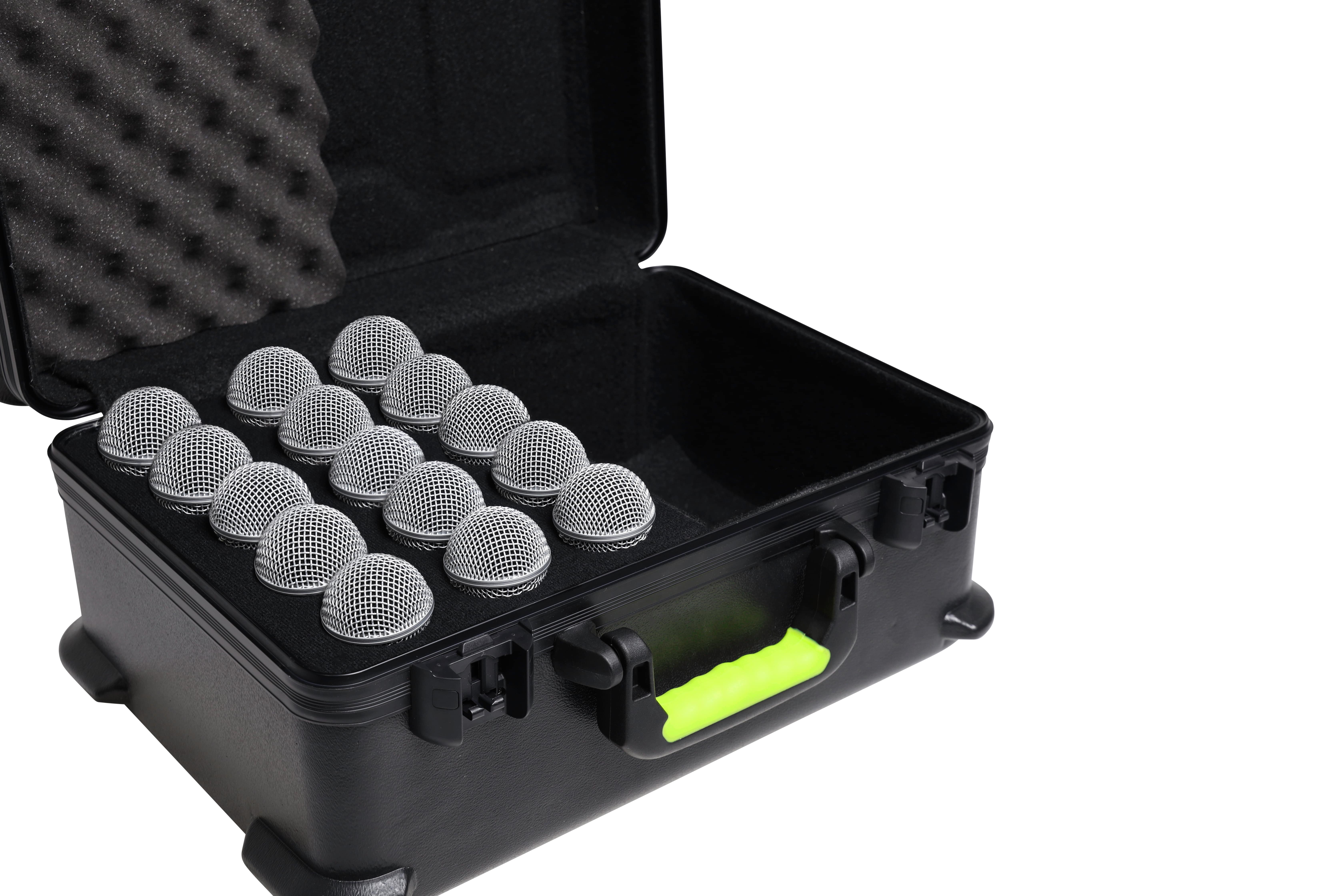 Gator Frameworks Mic Case 15 - Valise Pour 15 Micros - Flightcase for microphone - Variation 8