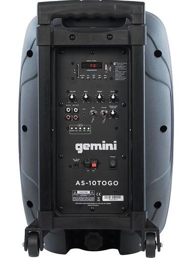 Gemini As-10 Togo - Portable PA system - Variation 2