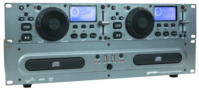 Gemini Cdx 2250 I - MP3 & CD Turntable - Variation 1