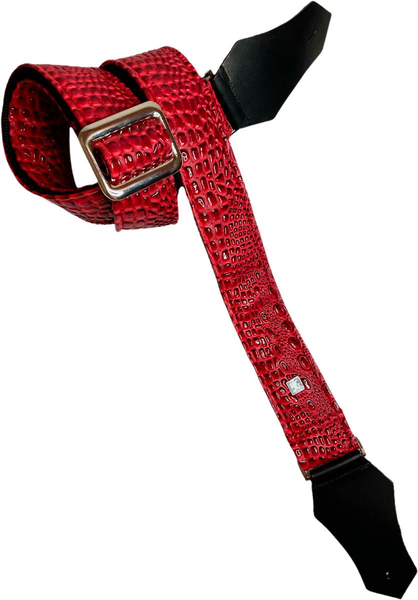 Get M Get M Aussie Gator Dragon Red - Guitar strap - Variation 1