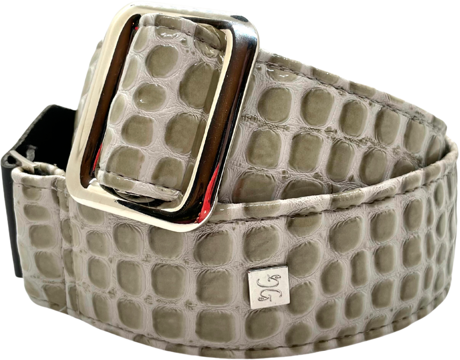 Get M Get M Aussie Gator Ash Grey - Guitar strap - Main picture