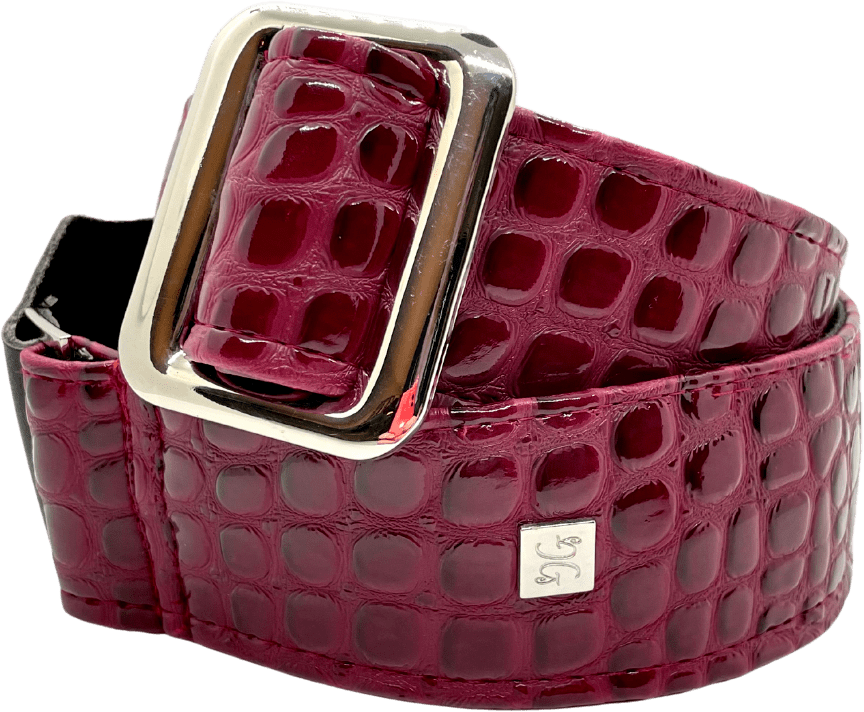 Get M Get M Aussie Gator Burgundy - Guitar strap - Main picture