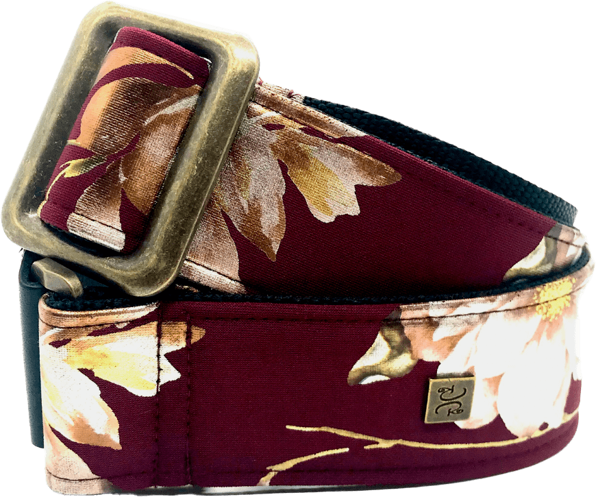Get M Get M Metal Rose Burgundy - Guitar strap - Main picture