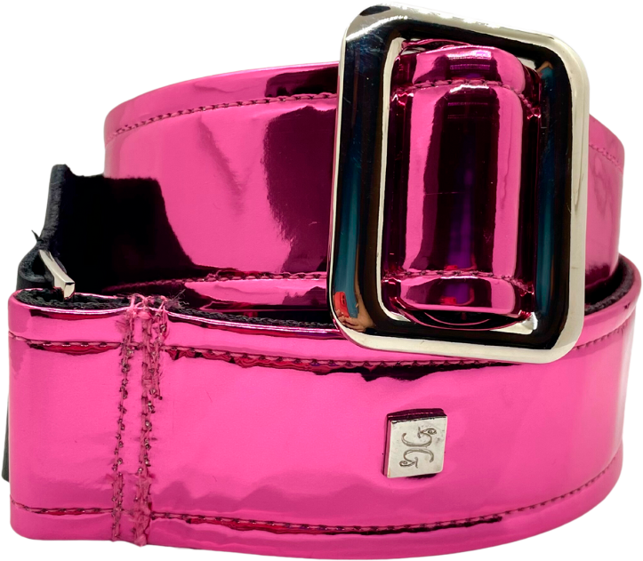 Get M Get M Mirror Reflective Fuchsia - Guitar strap - Main picture