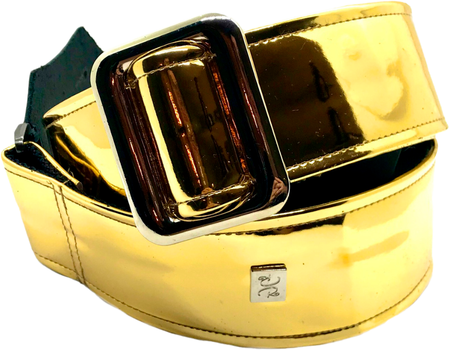 Get M Get M Mirror Reflective Gold - Guitar strap - Main picture