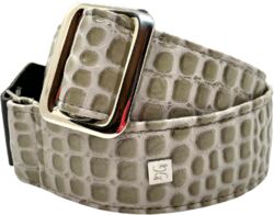Guitar strap Get m get m Aussie Gator Ash Grey
