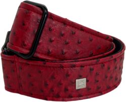 Guitar strap Get m get m Ostrich Burgundy
