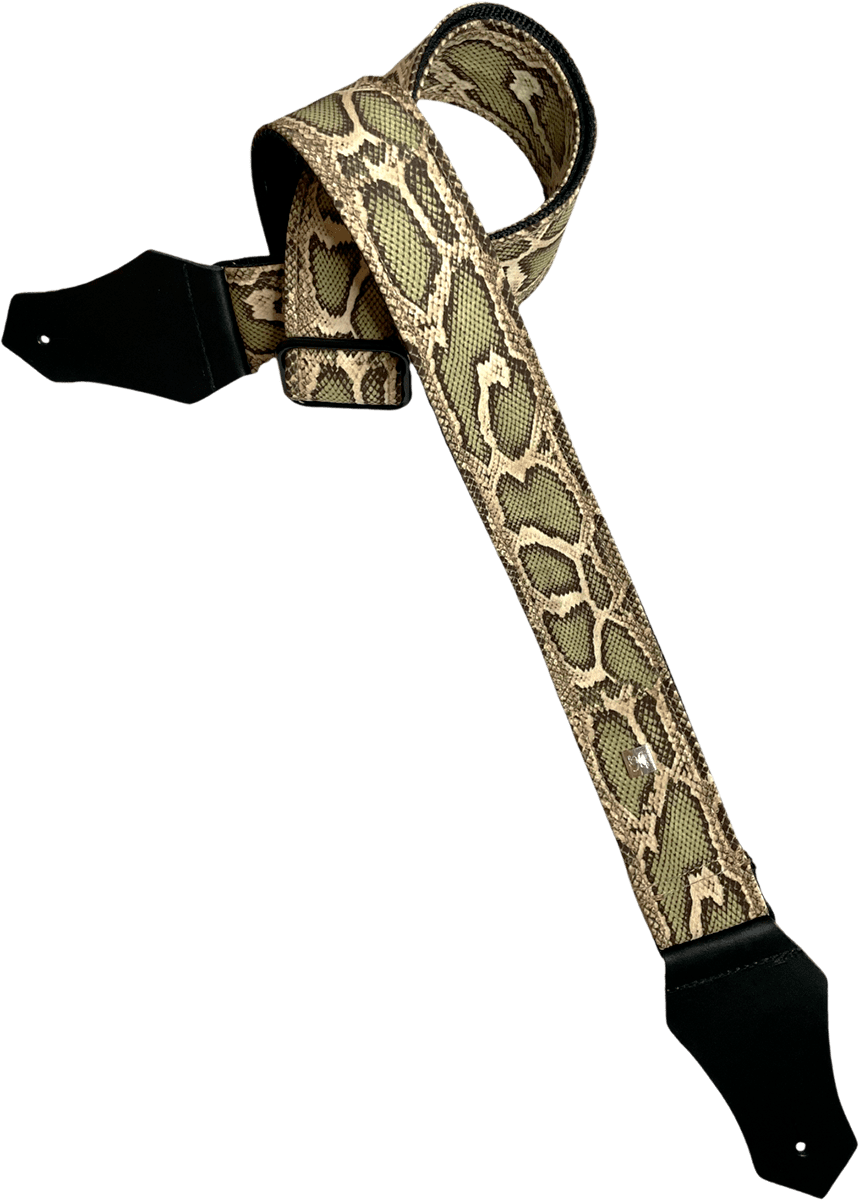 Rattlesnake guitar strap cheap