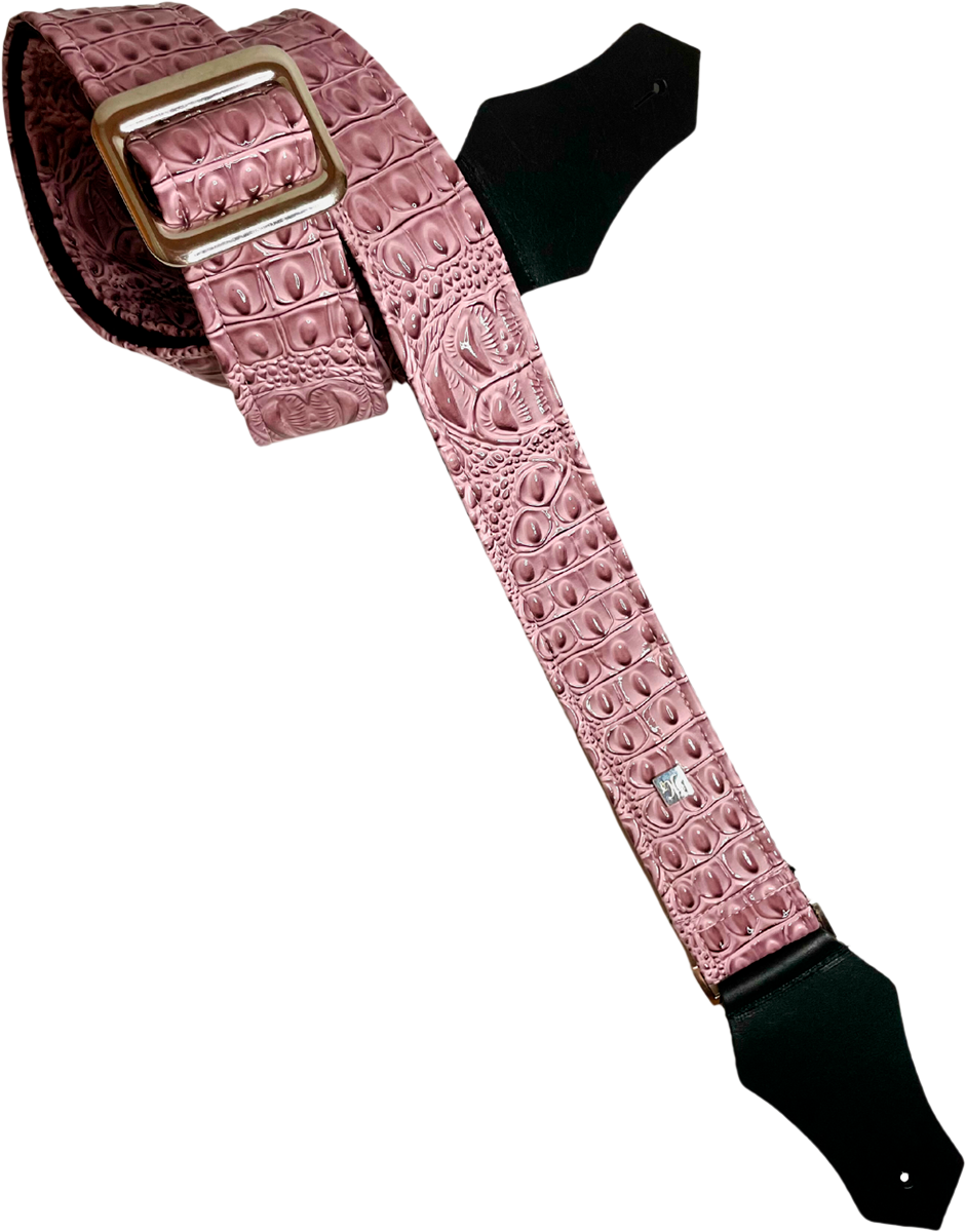 Get M Get M Aussie Gator Dusty Lilac - Guitar strap - Variation 1