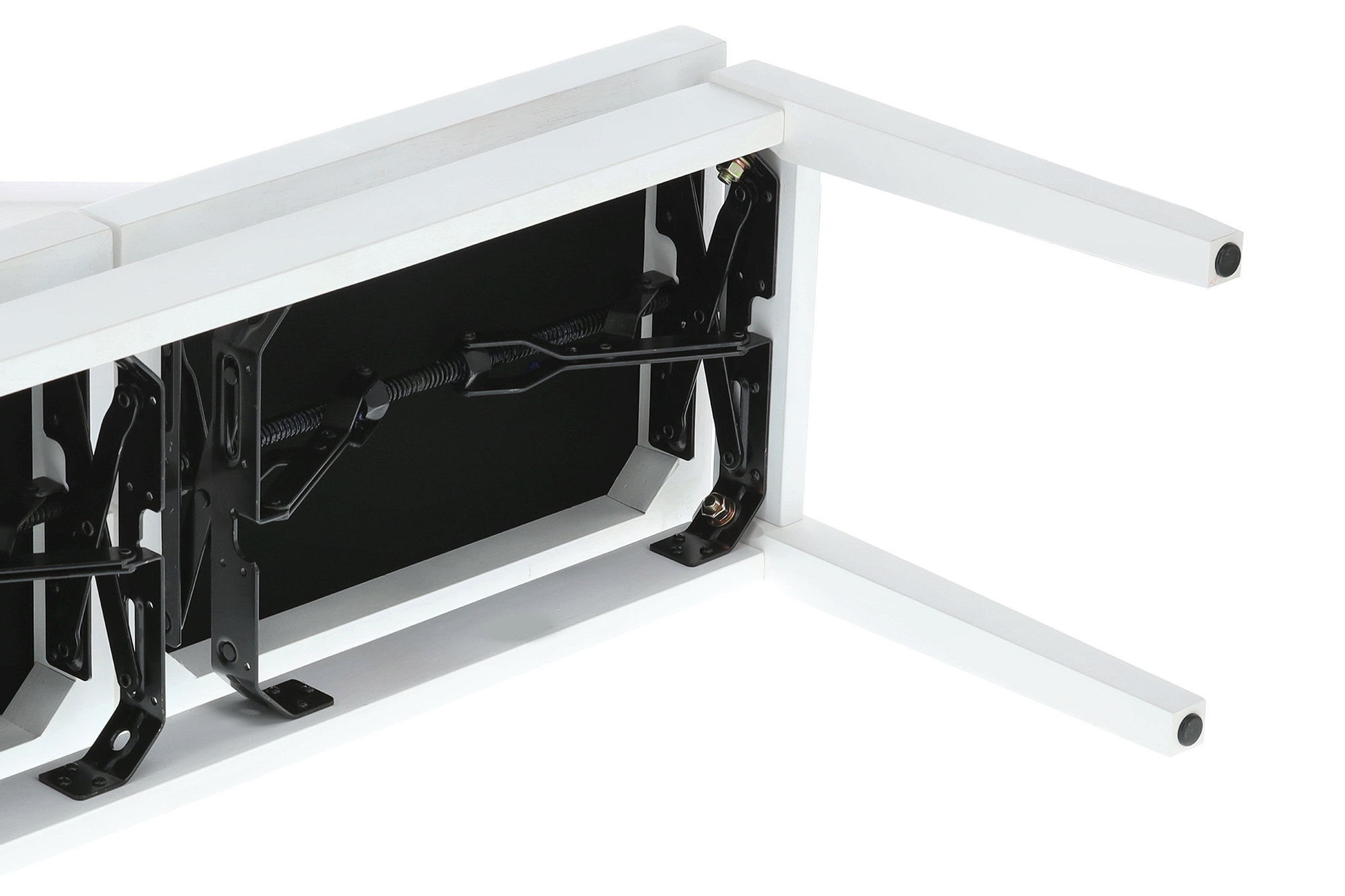 Gewa Banquette Piano Deluxe Double Blanc Mat - Piano bench - Variation 10