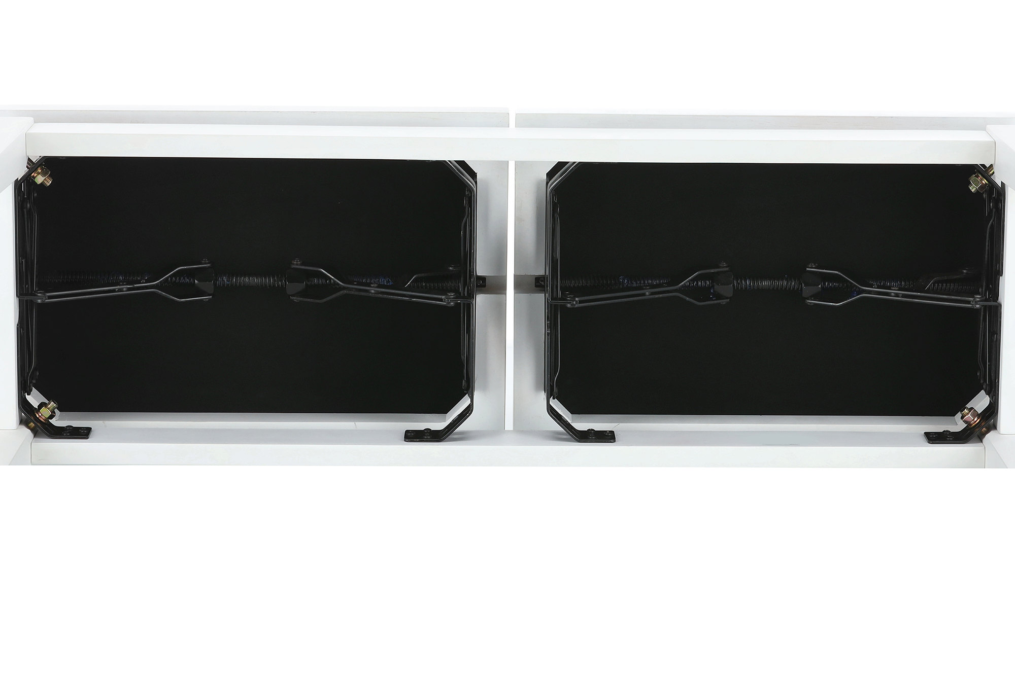 Gewa Banquette Piano Deluxe Double Blanc Mat - Piano bench - Variation 11