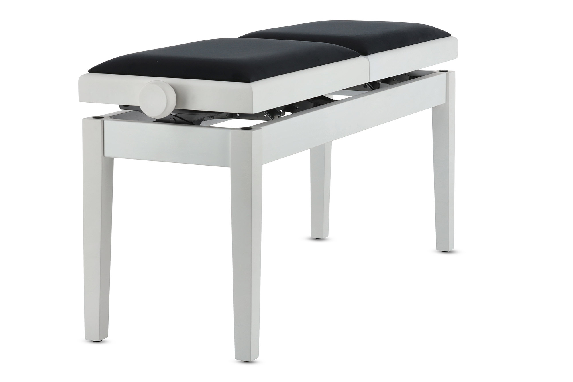 Gewa Banquette Piano Deluxe Double Blanc Mat - Piano bench - Variation 3