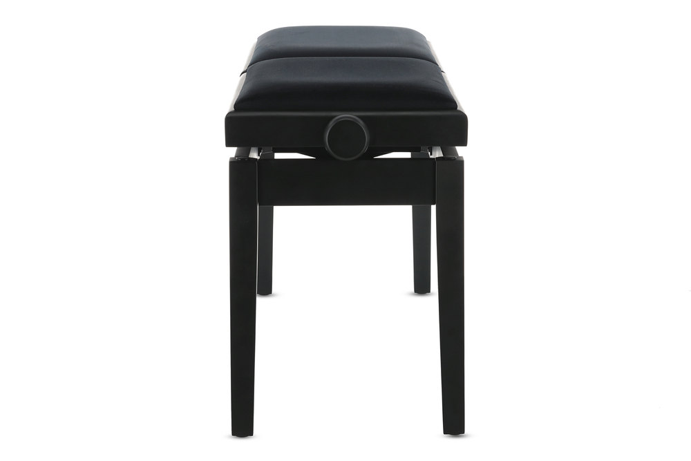 Gewa Banquette Piano Deluxe Double Noir Mat - Piano bench - Variation 9