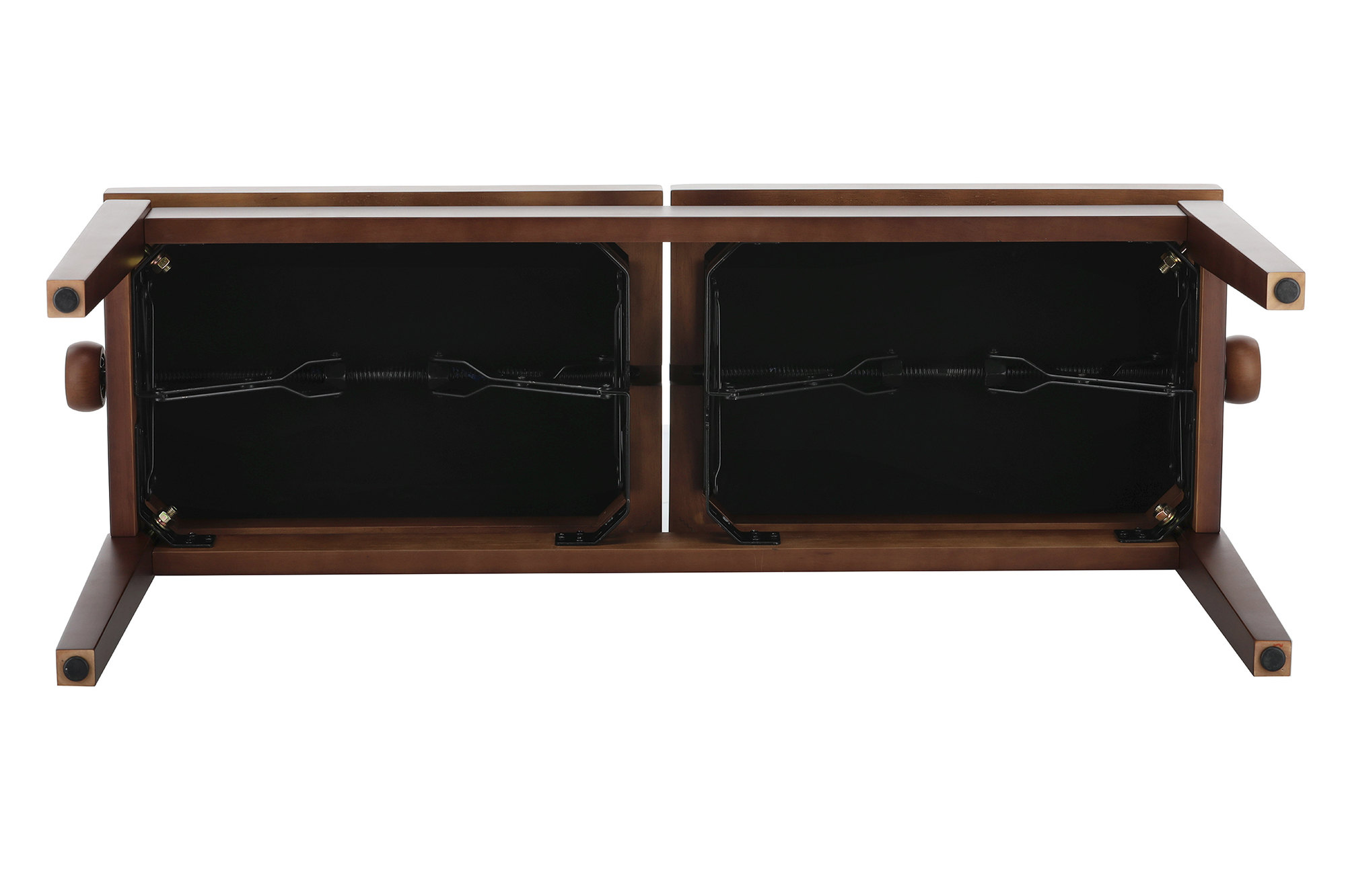 Gewa Banquette Piano Deluxe Double Noyer Mat - Piano bench - Variation 9