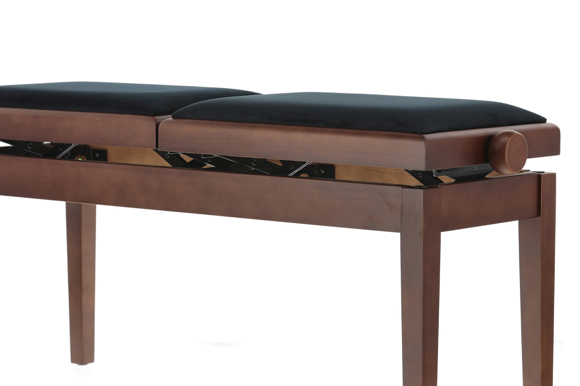 Gewa Banquette Piano Deluxe Double Noyer Mat - Piano bench - Variation 10