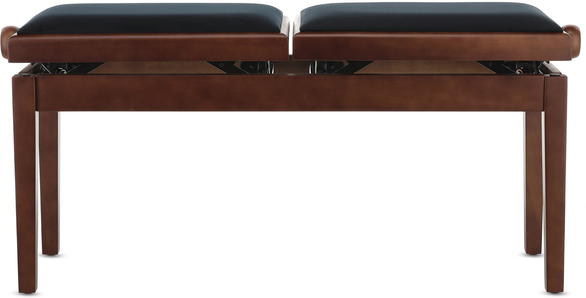 Gewa Banquette Piano Deluxe Double Noyer Mat - Piano bench - Main picture