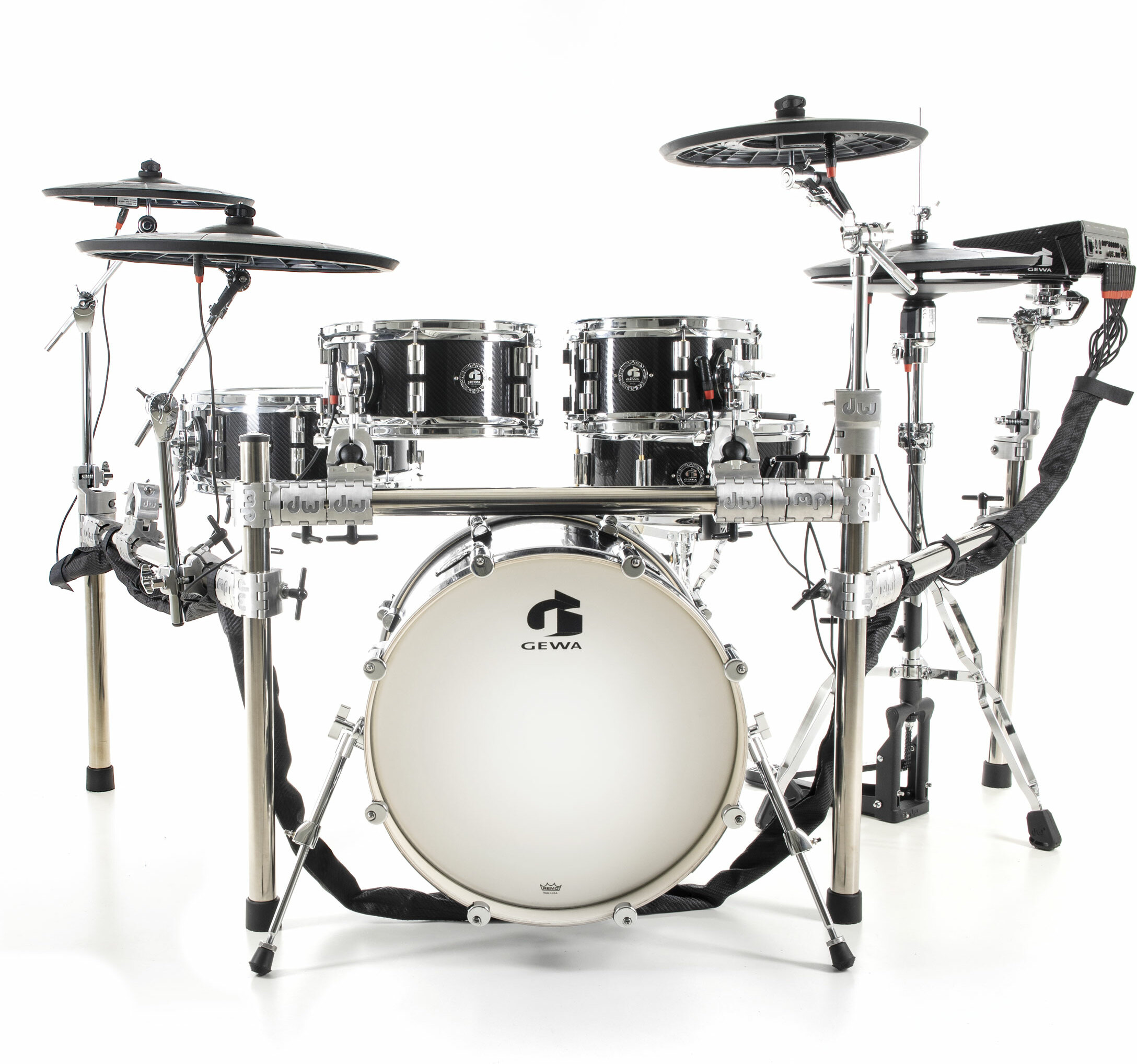 Gewa G9 E-drum Kit Pro C5 Carbon - Electronic drum kit & set - Main picture