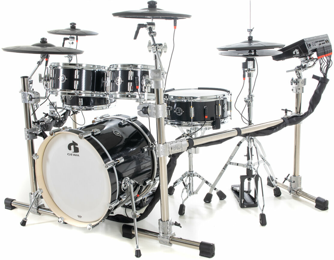 Gewa G9 E-drum Kit Pro C6 Carbon - Electronic drum kit & set - Main picture
