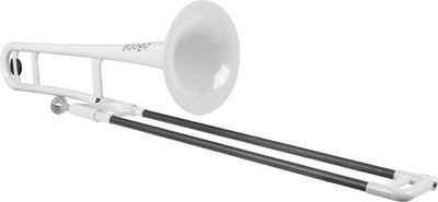 Gewa Jiggs P-bone Trombone Plastique White - Trombone of study - Main picture