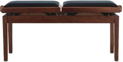 BANQUETTE PIANO DELUXE DOUBLE NOYER MAT