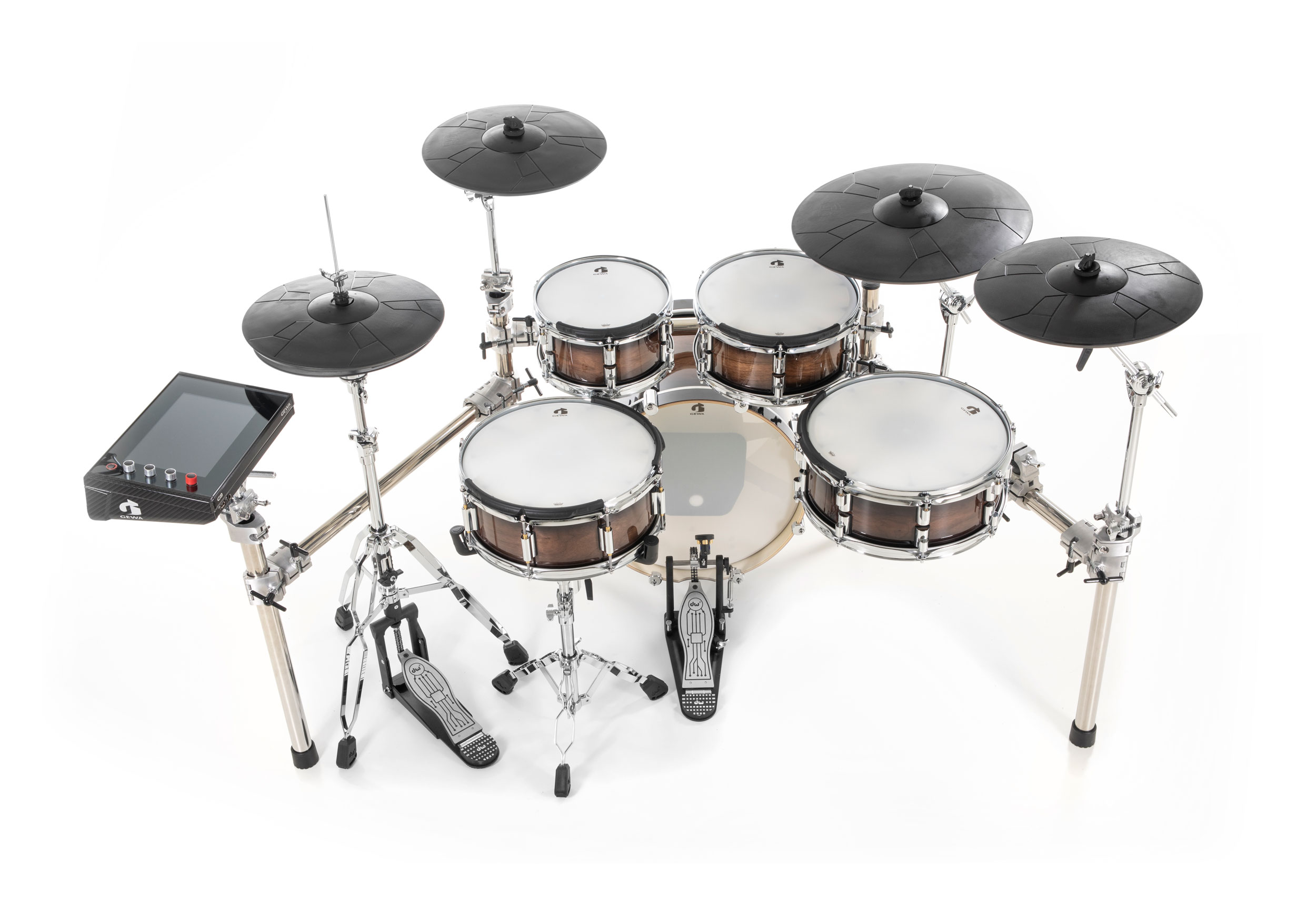 Gewa G9 E-drum Kit Pro L5 Walnut Burst - Electronic drum kit & set - Variation 3