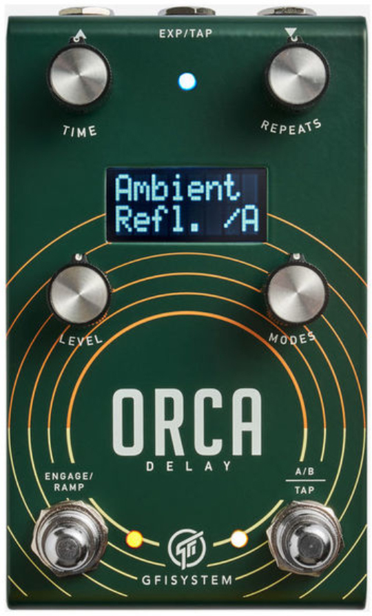Gfi System Orca Delay - Reverb, delay & echo effect pedal - Main picture