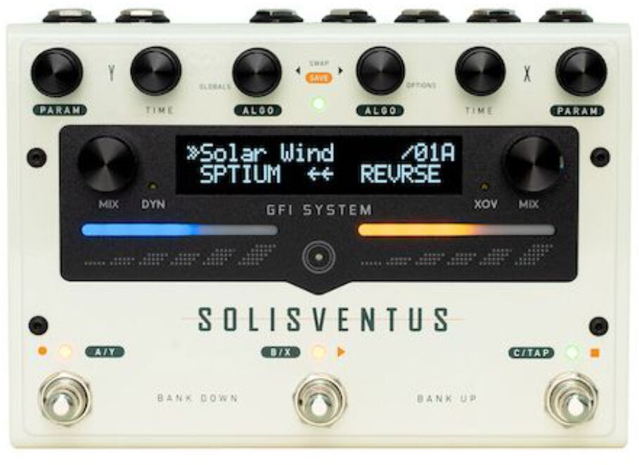 Gfi System Solis Ventus Reverb Delay - Reverb, delay & echo effect pedal - Main picture