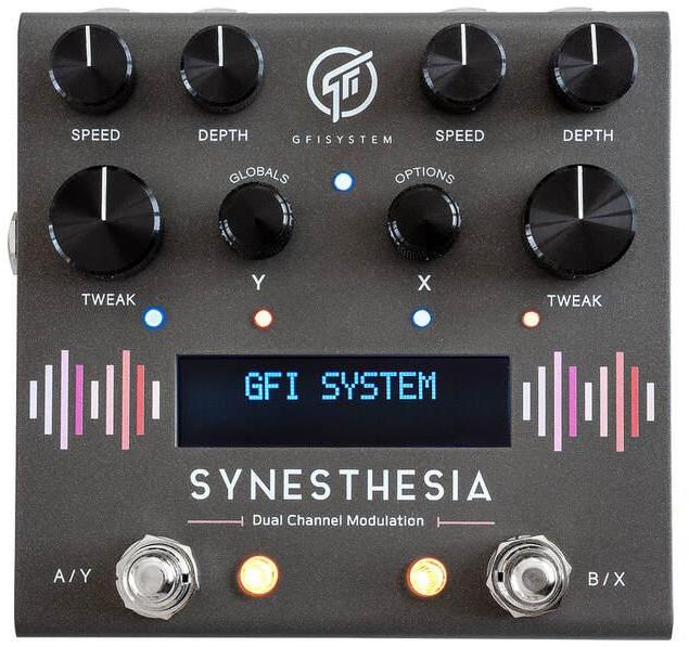 Guitar synthesizer Gfi system Synesthesia