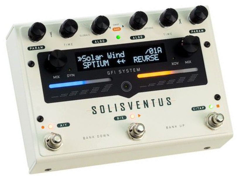 Gfi System Solis Ventus Reverb Delay - Reverb, delay & echo effect pedal - Variation 1