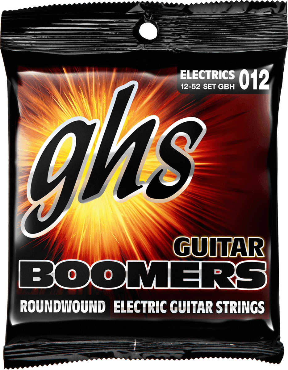 Ghs Jeu De 6 Cordes Electric (6) Gbtnt Boomers Thin-thick 10-52 - Electric guitar strings - Main picture