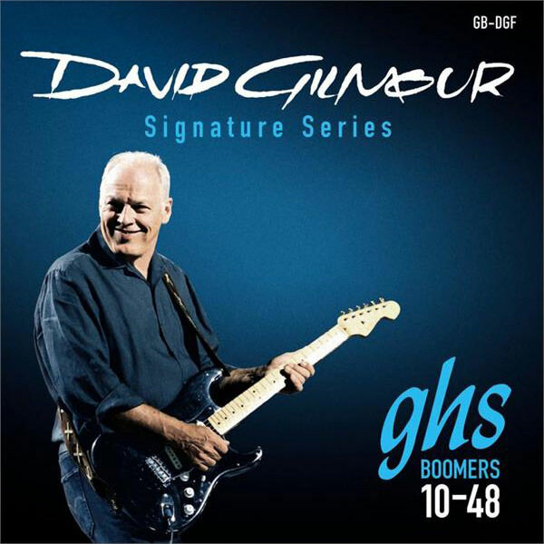 Ghs Jeu De 6 Cordes Electric David Gilmour Signature Blue Set Gbdgf 010.048 - Electric guitar strings - Main picture