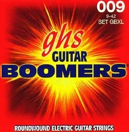 Ghs Jeu De 6 Cordes Guit. Elec. 6c Boomers Roundwound 009.042 - Electric guitar strings - Main picture