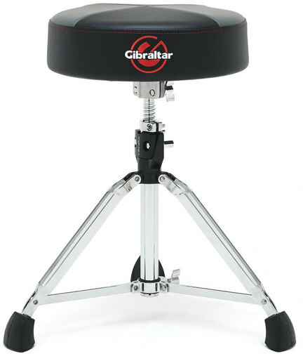 Gibraltar Pro Round Top 9608 9.5mm Grey Black - Drum stool - Main picture