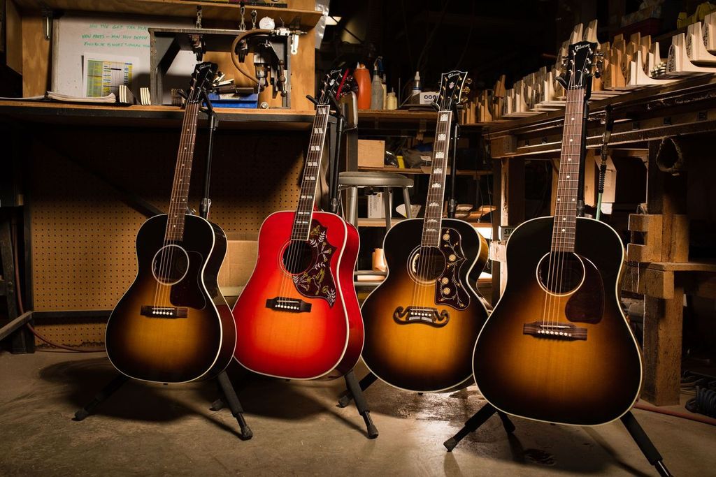 Gibson 50s Lg-2 2020 Auditorium Epicea Acajou Rw - Vintage Sunburst - Electro acoustic guitar - Variation 6