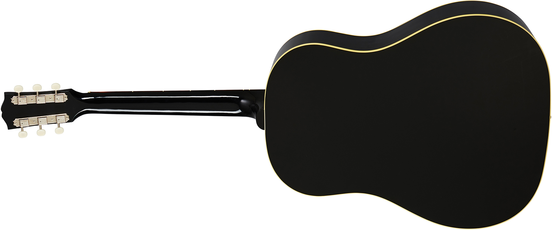 Gibson 60s J-45 Original 2020 Dreadnought Epicea Acajou Rw - Ebony - Acoustic guitar & electro - Variation 1