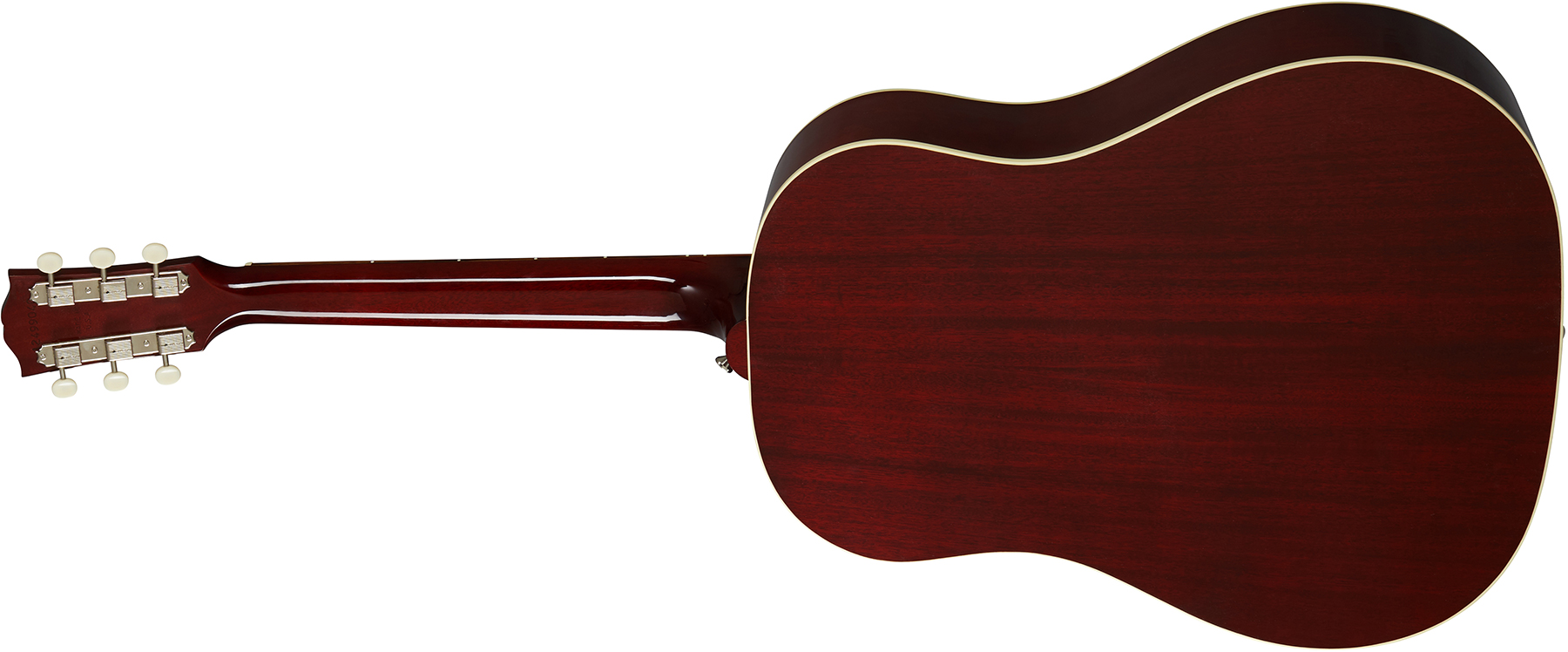 Gibson 60s J-45 Original 2020 Dreanought Epicea Acajou Rw - Wine Red - Acoustic guitar & electro - Variation 1