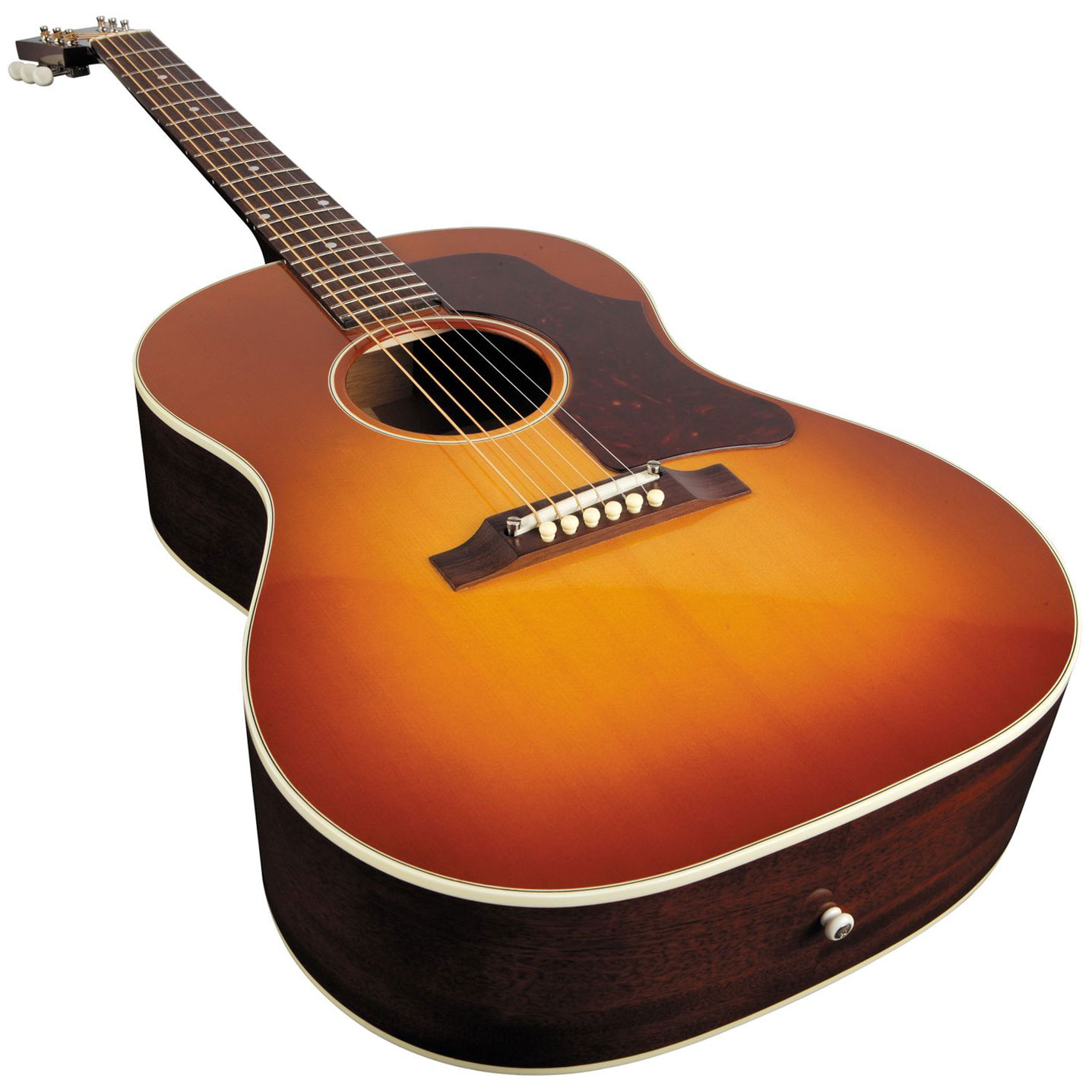 cherry sunburst Acoustic guitar electro Gibson