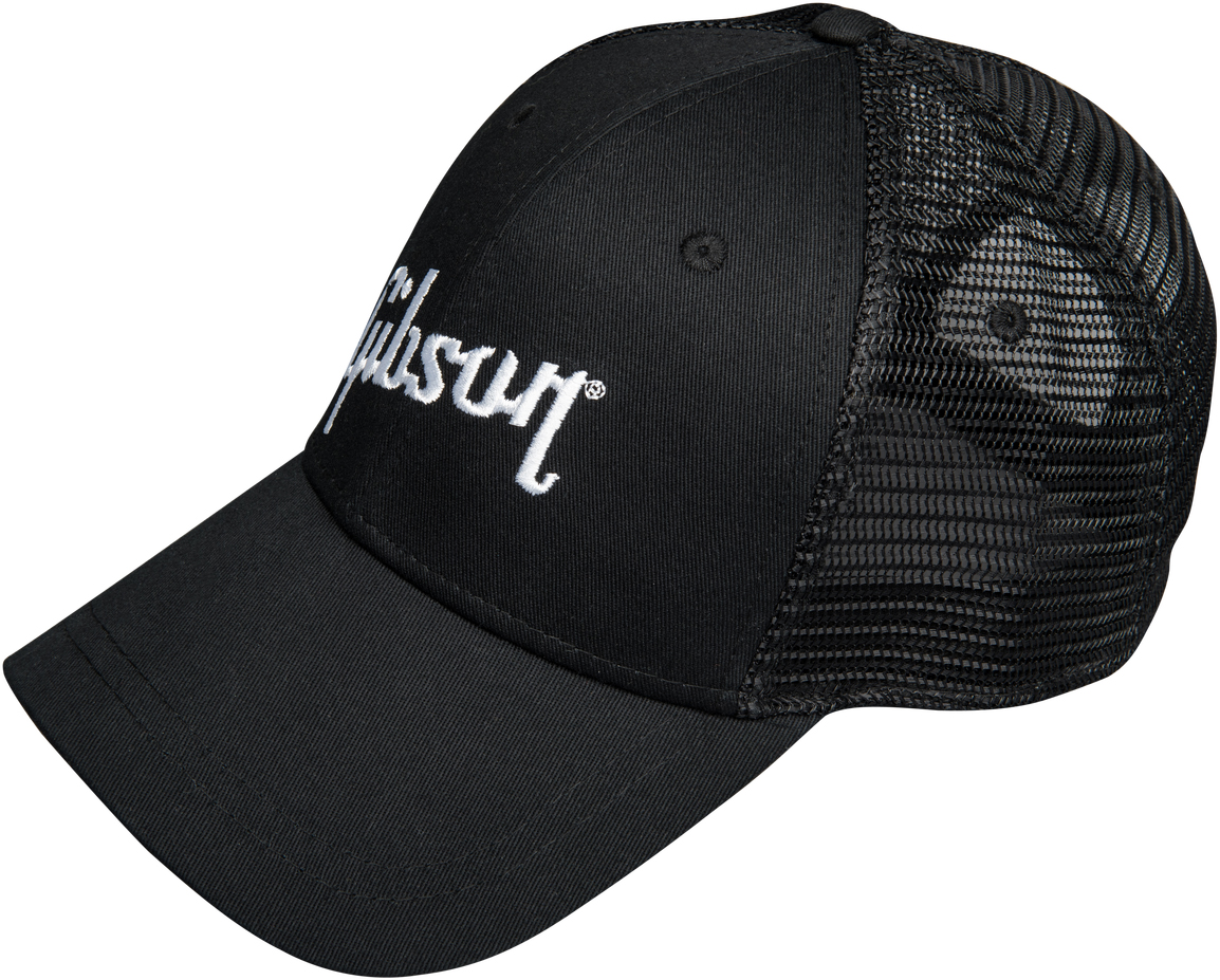 Gibson Black Trucker Snapback - Taille Unique - Cap - Variation 1