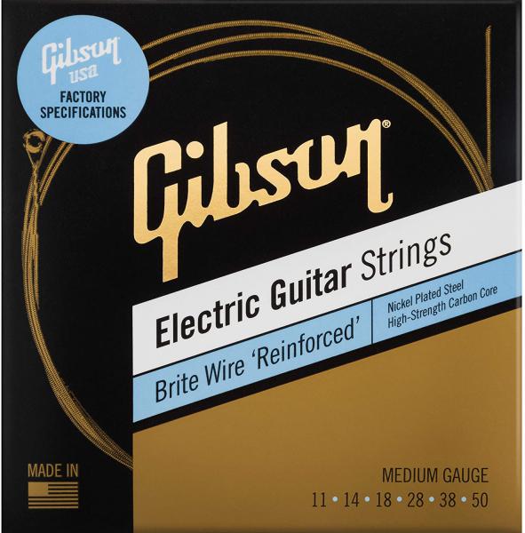 Gibson BWR10 Brite Wire Reinforced Light Gauge set of strings