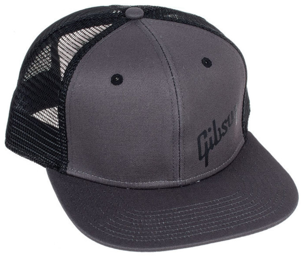 Gibson Charcoal Trucker Snapback - Taille Unique - Cap - Variation 1