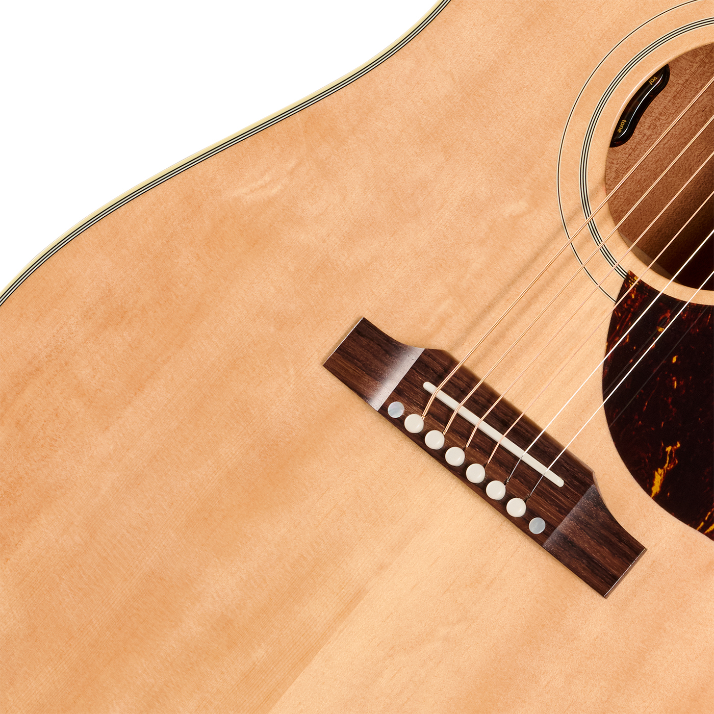 Gibson Country Western 60s Original (baggs Hifi Dna) Dreadnought Epicea Acajou Rw - Antique Natural - Folk guitar - Variation 3