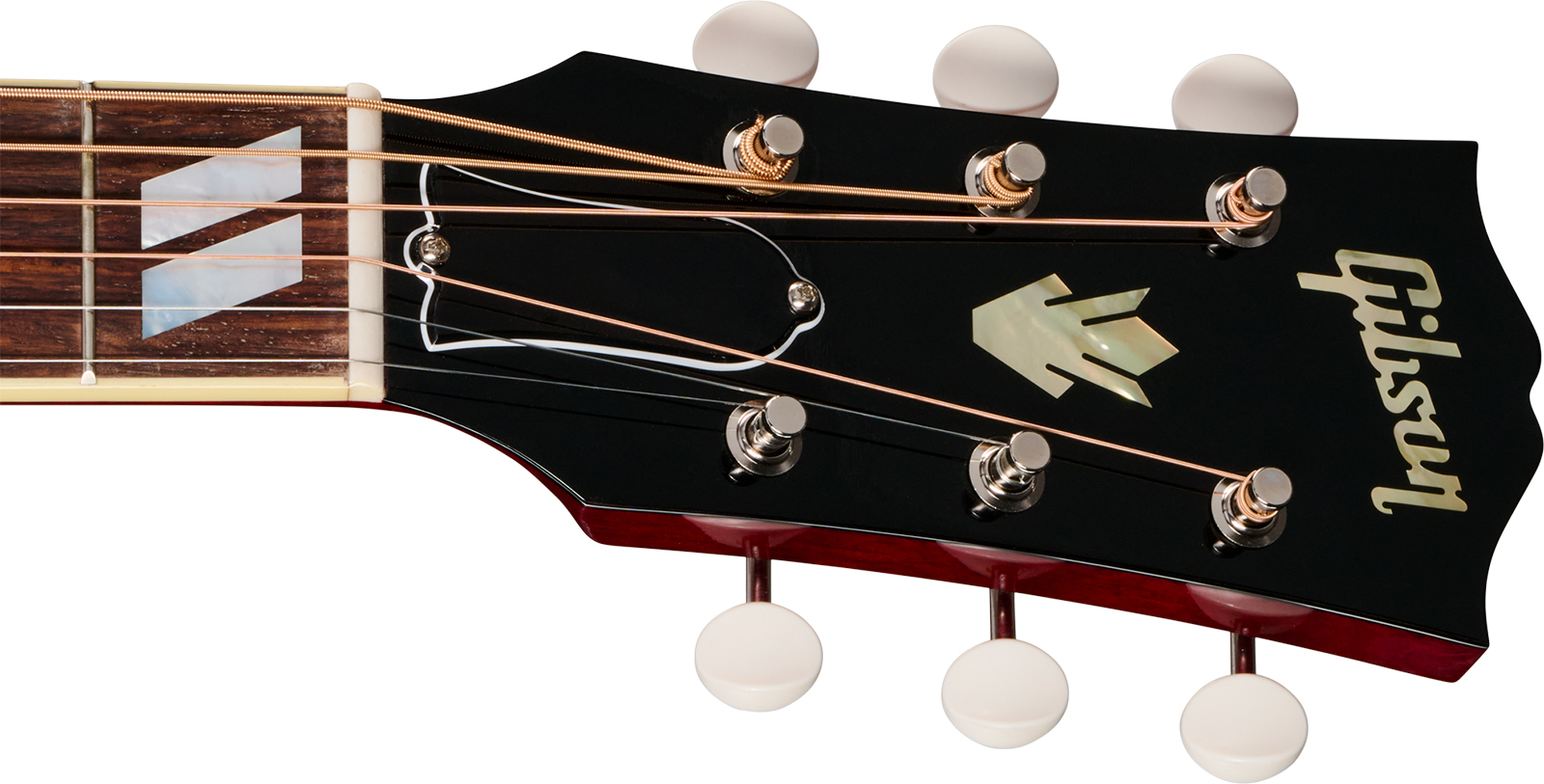 Gibson Country Western 60s Original (baggs Hifi Dna) Dreadnought Epicea Acajou Rw - Antique Natural - Folk guitar - Variation 5