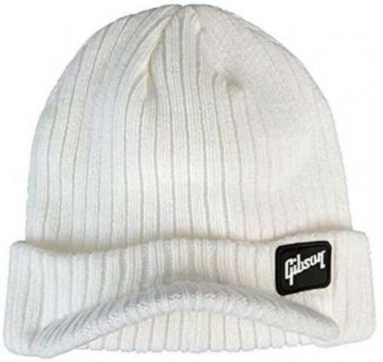 Gibson Beanie Knit Radar White - Taille Unique - Hat - Main picture