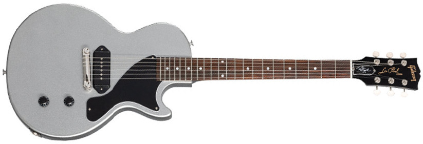 Gibson Billie Joe Armstrong Les Paul Junior Signature S P90 Ht Rw - Silver Mist - Single cut electric guitar - Main picture
