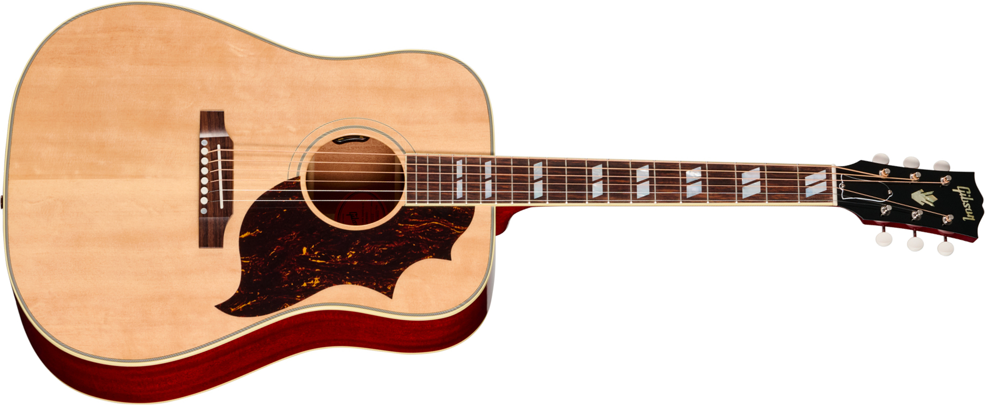 Gibson Country Western 60s Original (baggs Hifi Dna) Dreadnought Epicea Acajou Rw - Antique Natural - Folk guitar - Main picture