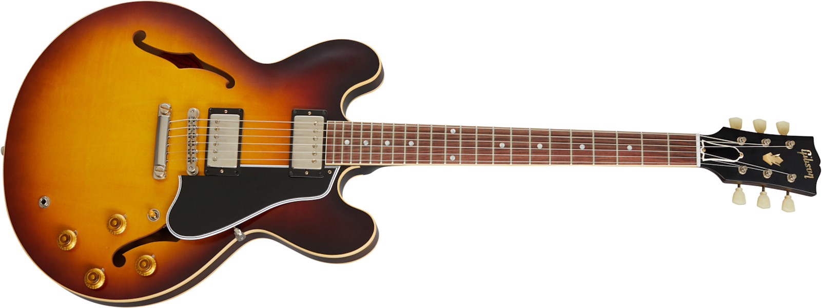 Gibson Custom Shop Historic Es335 Reissue 1959 2h Ht Rw - Vintage Burst - Semi-hollow electric guitar - Main picture