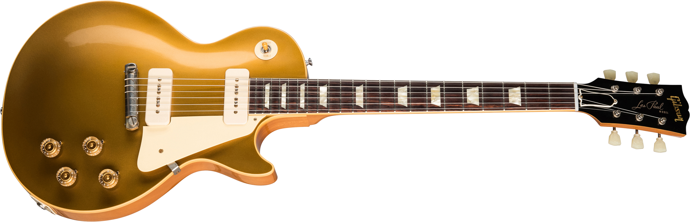Gibson Custom Shop Les Paul Goldtop 1954 Reissue 2019 2p90 Ht Rw - Vos Double Gold - Single cut electric guitar - Main picture