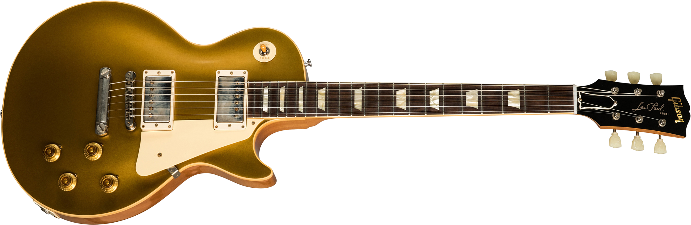 Gibson Custom Shop Les Paul Goldtop 1957 Reissue 2019 2h Ht Rw - Vos Double Gold - Single cut electric guitar - Main picture