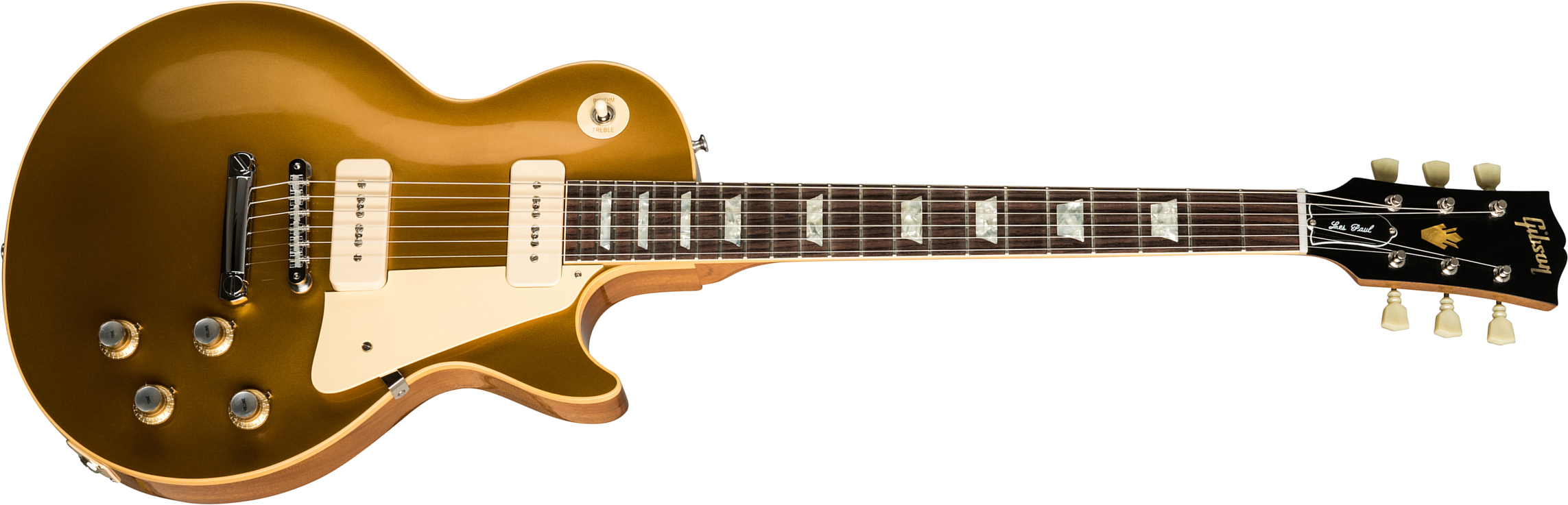 Gibson Custom Shop Les Paul Goldtop 1968 Reissue 2019 2p90 Ht Rw - 60s Gold - Single cut electric guitar - Main picture